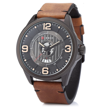 RELOJ CURREN HOMBRE M8305 NEGRO-GRIS