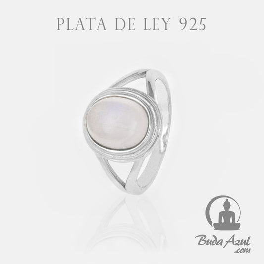 Anillo Plata de Ley 925 PIEDRA LUNA REF.890