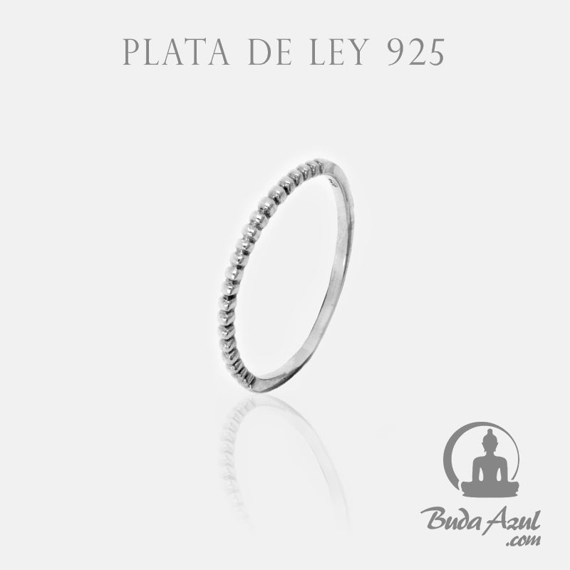 Anillo Plata de Ley 925 BOLAS REF. 290