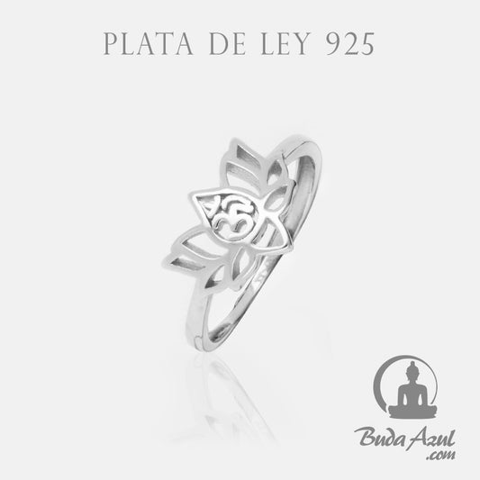 Anillo Plata de Ley 925 LOTO OM REF. 590
