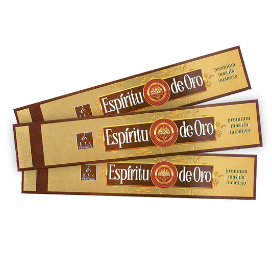 Incienso BALAJI ESPIRITU DE ORO Pack 12 cajas