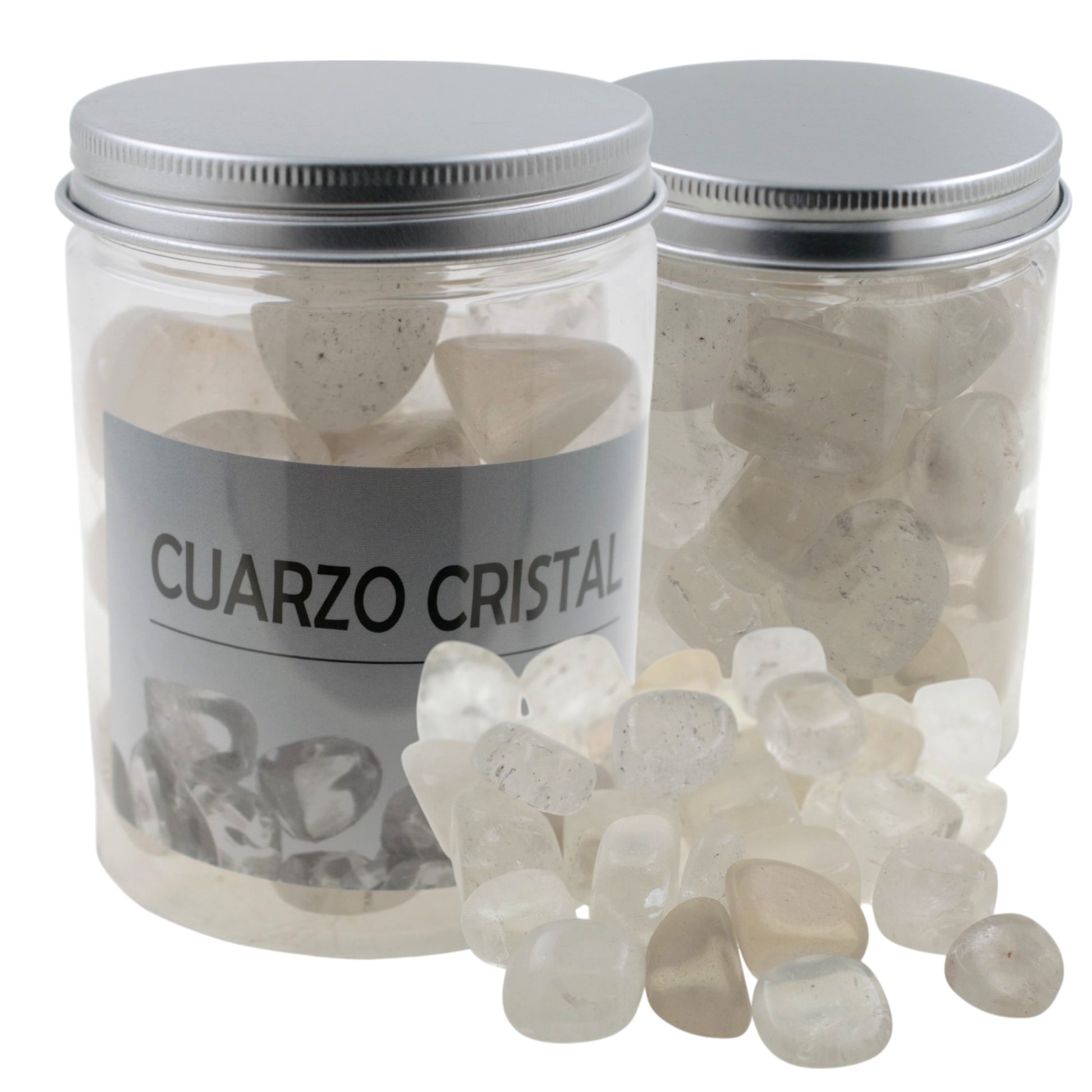 Cantos Rodados CUARZO CRISTAL 500grs.