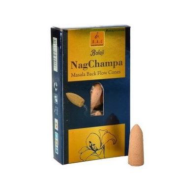 Conos Reflujo Balaji NAG CHAMPA Pack 12 cajas