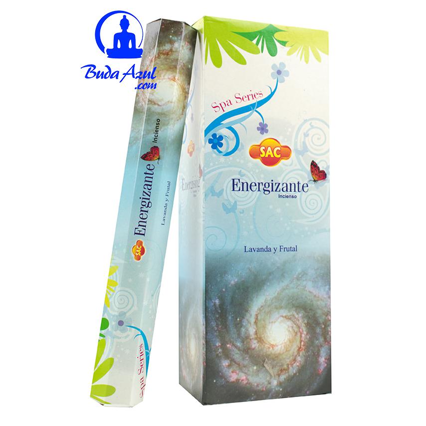 Incienso energizante 6 cajitas 120 grs. SAC