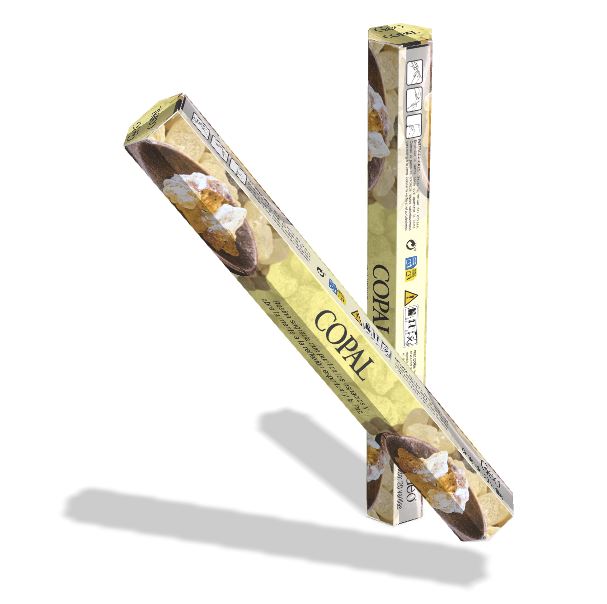 Incienso COPAL GEO Hexagonal 6 cajitas