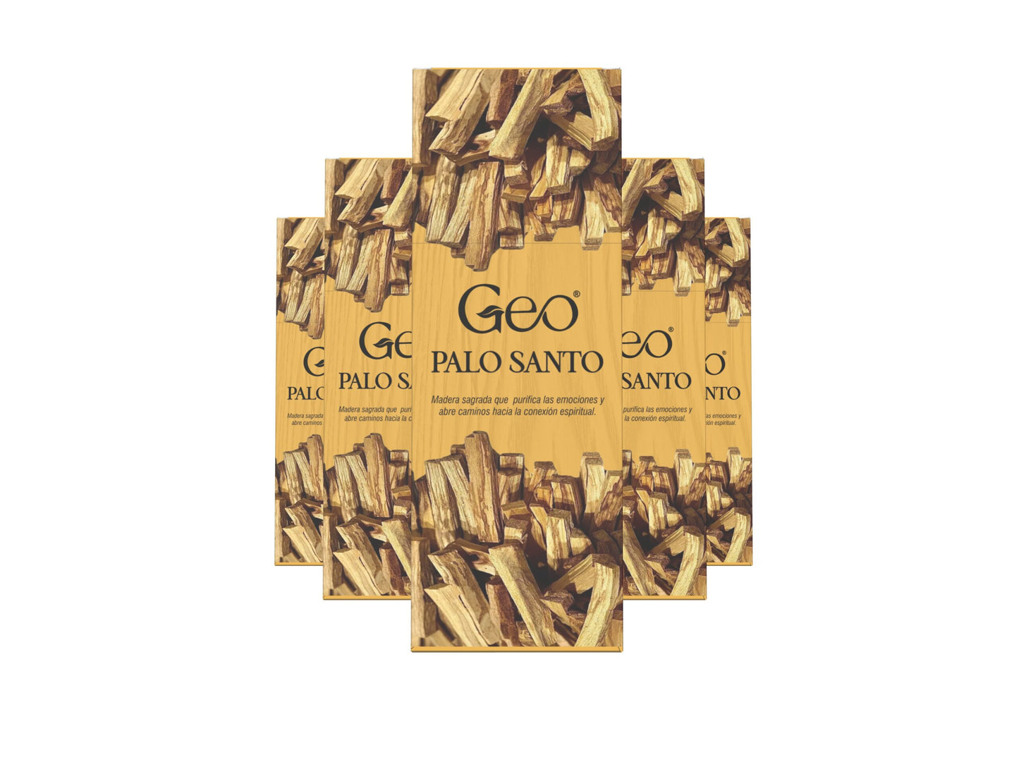 Incienso PALO SANTO GEO Hexagonal 6 cajitas