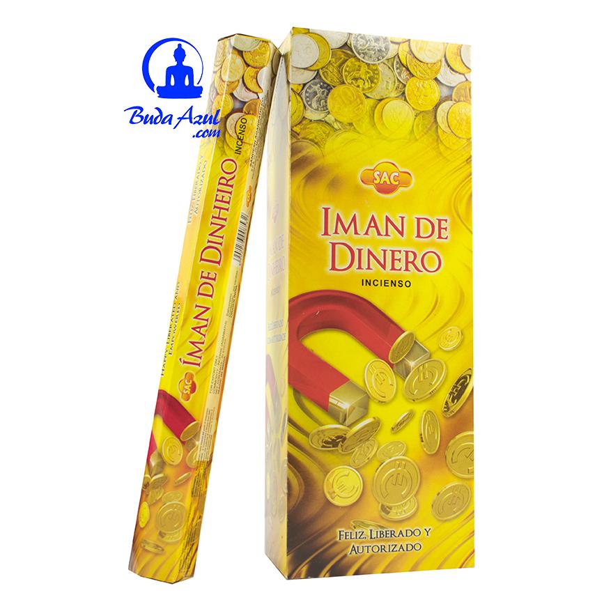 Incienso IMAN DE DINERO 6 cajitas 120 grs. SAC