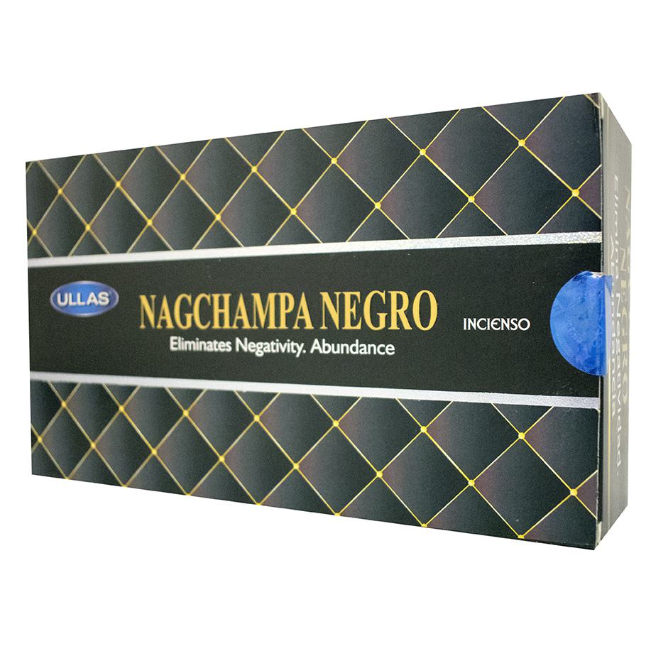 Incienso ULLAS NAG CHAMPA NEGRO