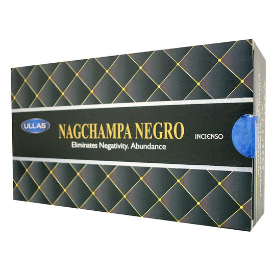 Incienso ULLAS NAG CHAMPA NEGRO