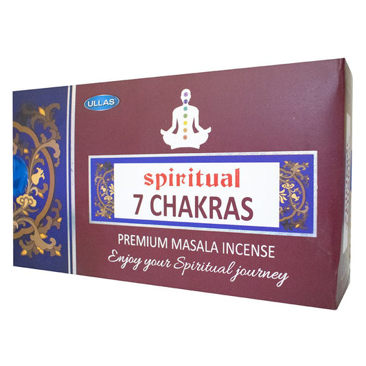 Incienso ULLAS Spiritual 7 CHAKRAS