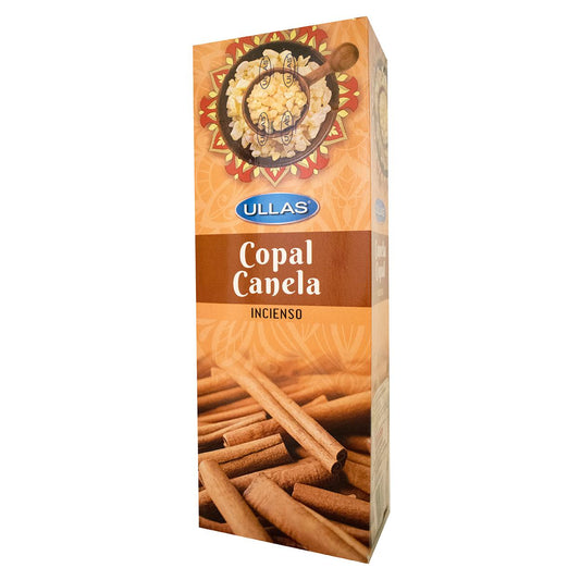 Incienso COPAL CANELA 6 cajitas 120 grs. ULLAS