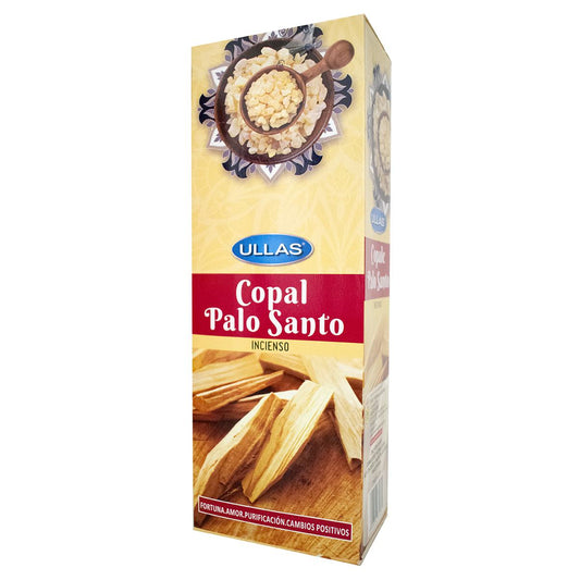 Incienso COPAL PALO SANTO 6 cajitas 120 grs. ULLAS