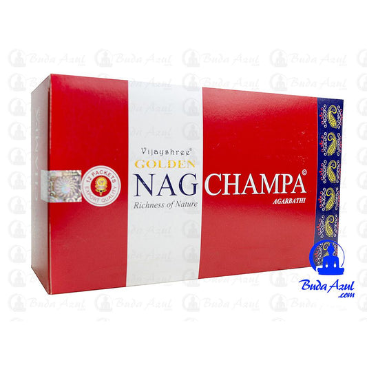 Incienso GOLDEN NAG CHAMPA ROJO