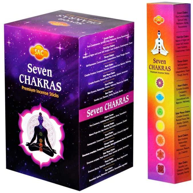 Incienso SAC STICKS 7 CHAKRAS