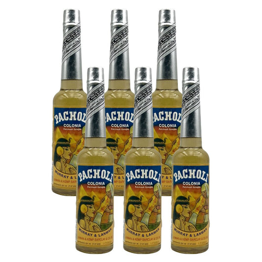 Pack 6 botellas de Pachuli Colonia – Murray & Lanman Auténtica