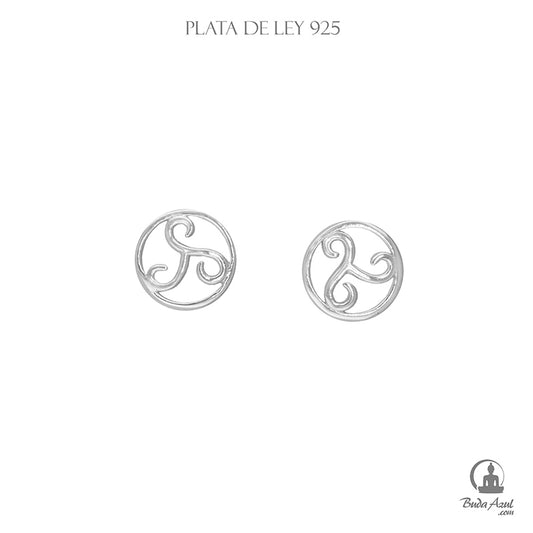 Pendientes Plata de Ley 925 TRISQUEL 190