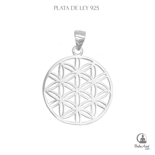 Colgante Plata de Ley 925 FLOR DE LA VIDA 4.90
