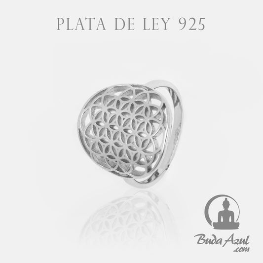 Anillo Plata de Ley 925 FLOR DE LA VIDA REF. 790