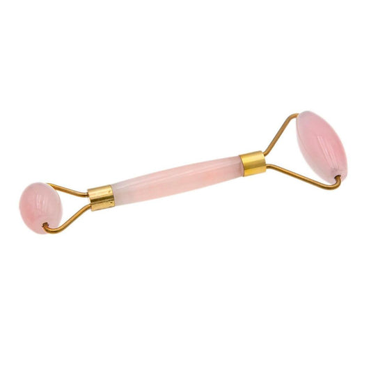 RODILLO MASAJE FACIAL CUARZO ROSA