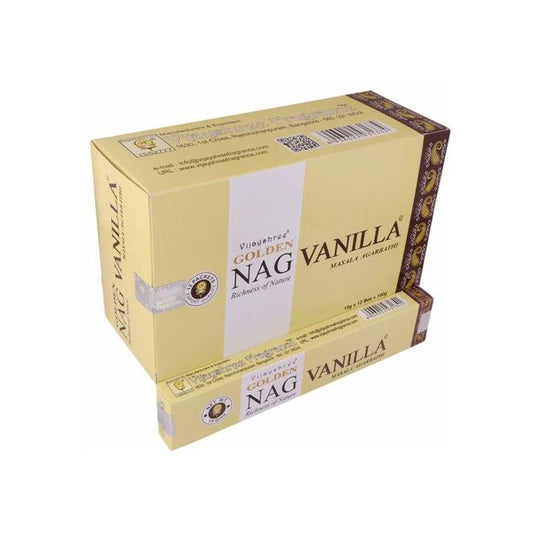 Incienso GOLDEN NAG VAINILLA
